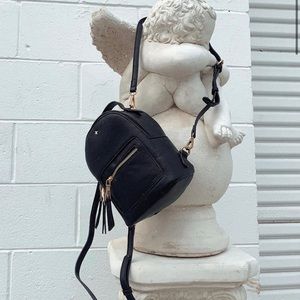 Mini vegan backpack